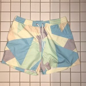 Forever 21 Men’s Multicolor Patterned Swimsuit